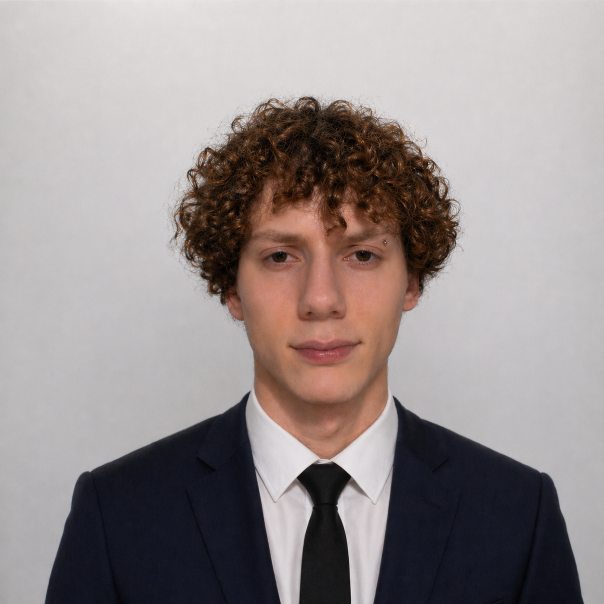 Dane Fortun in a suit